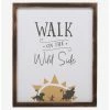Cheap ⭐ Disney The Lion King Walk On The Wild Side Framed Wood Wall Decor 🛒