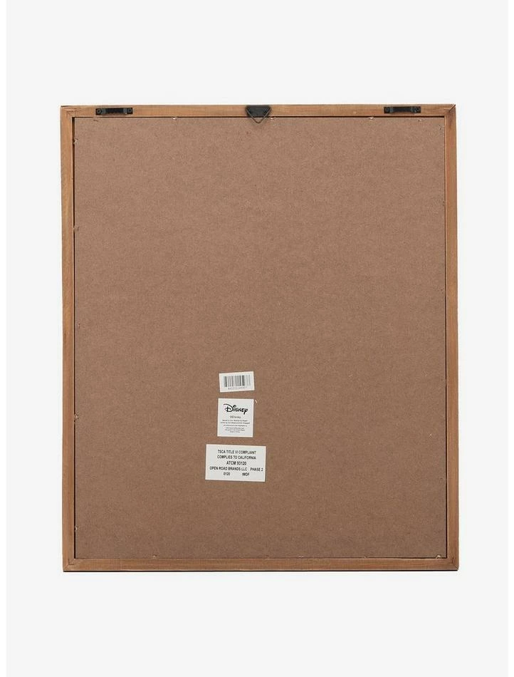 Best Sale 🌟 Disney Winnie The Pooh Hundred Acre Wood Map Framed Wood Wall Decor ⭐ - Image 3