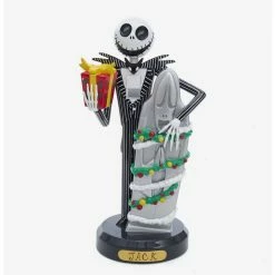 Promo 💯 The Nightmare Before 🎅 Christmas Jack Skellington Nutcracker Figurine 🛒