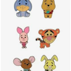 New 💯 Loungefly Disney Winnie The Pooh Baby Character Blind Box Enamel Pin ✔️