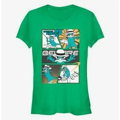 Wholesale 🛒 Disney Phineas And Ferb Agent P Box Up 👧 Girls T-Shirt 👍