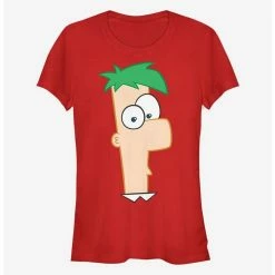 Hot Sale 👏 Disney Phineas And Ferb Large Ferb 👧 Girls T-Shirt 🥰