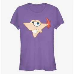 Best deal 🛒 Disney Phineas And Ferb Large Phineas 👧 Girls T-Shirt ⌛