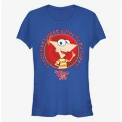 Buy ⌛ Disney Phineas And Ferb Phineas Do Today 👧 Girls T-Shirt 🌟