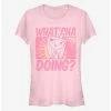 Brand new 😍 Disney Phineas And Ferb What'cha Doing 👧 Girls T-Shirt 🤩