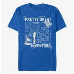 Promo ⌛ Disney Phineas And Ferb Really Great Inventors T-Shirt 🔥