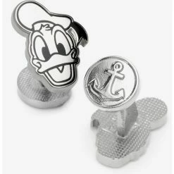 New 🔔 Disney Donald Duck Face Cufflinks 🎉