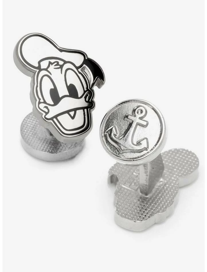 New ๐ Disney Donald Duck Face Cufflinks ๐
