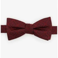 Cheap 💯 Disney Mickey Mouse Holiday Maroon Bow Tie 🥰