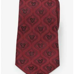 Best deal ✔️ Disney Mickey Mouse Holiday Metallic Black Silk Tie ⭐