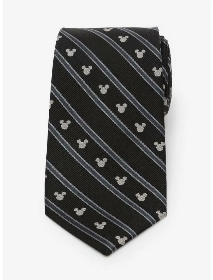 Brand new ⭐ Disney Mickey Mouse Stripe Black Tie ✔️