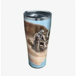 Best reviews of 😉 Star Wars The Mandalorian Desert Ride 30oz Stainless Steel Tumbler With Lid 👍