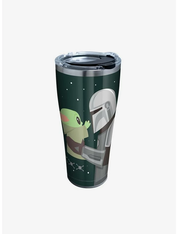Deals ❤️ Star Wars The Mandalorian Geo Pop Moment 30oz Stainless Steel Tumbler With Lid 🎁