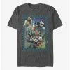 Promo 👏 Disney Epic Mickey Characters Group Poster Style T-Shirt 😍