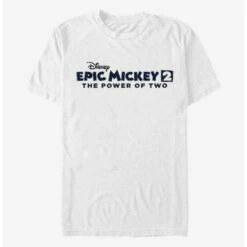 Wholesale 💯 Disney Epic Mickey Power Of Two Logo T-Shirt 👏