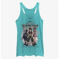 Best Pirce 🛒 Disney Kingdom Hearts Sora Japanese Group 👧 Girls Tank 💯
