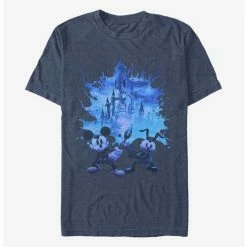 Coupon ✔️ Disney Epic Mickey Tonal Splash Poster Cutout T-Shirt 👍