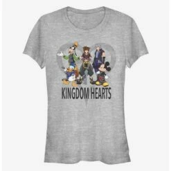 Best deal 😉 Disney Kingdom Hearts Heart Background 👧 Girls T-Shirt 😀