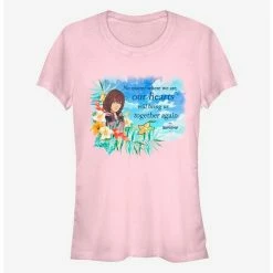 Best deal ⌛ Disney Kingdom Hearts Kairi Floral 👧 Girls T-Shirt 🥰