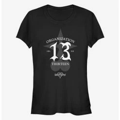 Flash Sale 🔥 Disney Kingdom Hearts Organization Thirteen 👧 Girls T-Shirt 😉