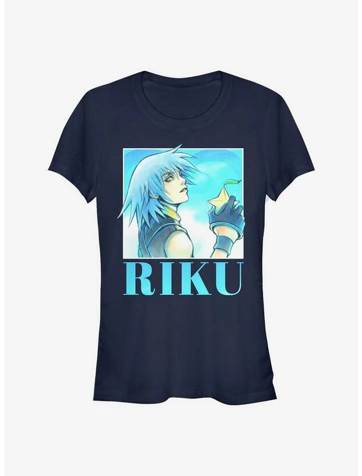 Wholesale ๐ Disney Kingdom Hearts Riku Heart Throb ๐ง Girls T-Shirt โ