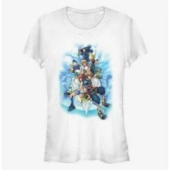 Cheapest ❤️ Disney Kingdom Hearts Sky Group 👧 Girls T-Shirt 🔔