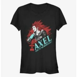 Best reviews of 🛒 Disney Kingdom Hearts Solo Axel 👧 Girls T-Shirt 🔥