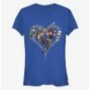 Best Pirce 💯 Disney Kingdom Hearts Sora Goofy Donald 👧 Girls T-Shirt 🔥