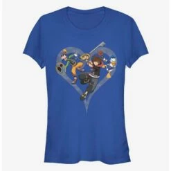 Best Pirce 💯 Disney Kingdom Hearts Sora Goofy Donald 👧 Girls T-Shirt 🔥