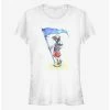 Best Sale ⌛ Disney Kingdom Hearts Sora With Flag 👧 Girls T-Shirt 🧨