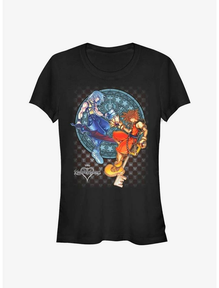 Promo 🤩 Disney Kingdom Hearts Strength Tested 👧 Girls T-Shirt 😀