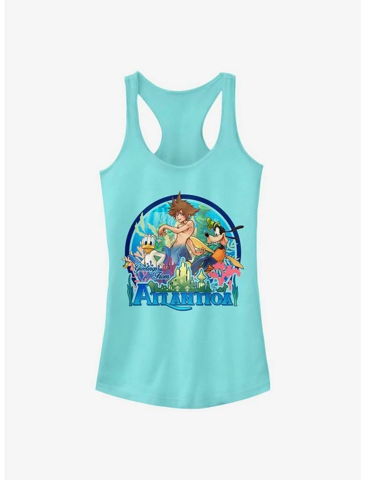 Wholesale 🛒 Disney Kingdom Hearts Atlantica World 👧 Girls Tank 👍