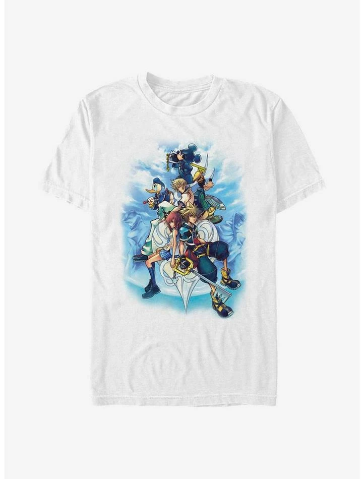 Best reviews of ❤️ Disney Kingdom Hearts Sky Group T-Shirt 🤩 - Image 2