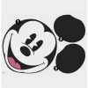 Budget 🔔 Disney Classic Mickey Head XL Peel And Stick Wall Decal ⭐