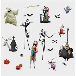 Wholesale 🛒 The Nightmare Before 🎄 Christmas Peel And Stick Wall Decals 🌟