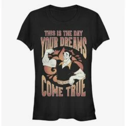 Best reviews of 😍 Disney Beauty And The Beast Gaston Dreams 👧 Girls T-Shirt 🎁