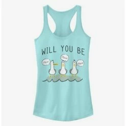 Cheapest ✔️ Disney Pixar Finding Nemo Will You Be Mine 👧 Girls Tank 🔔
