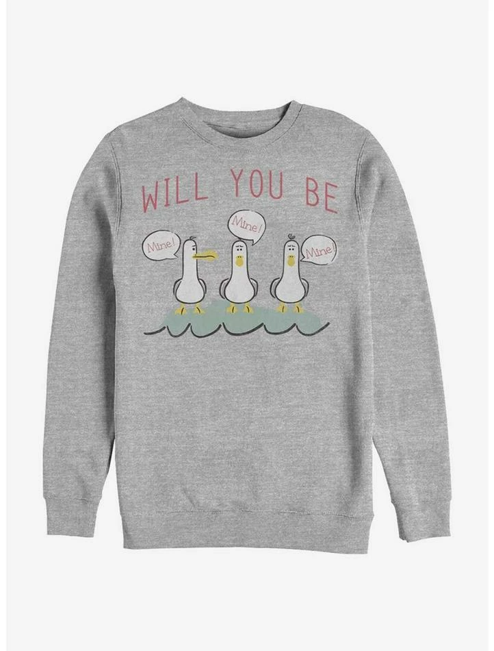 Top 10 🔔 Disney Pixar Finding Nemo Will You Be Mine Crew Sweatshirt 😉