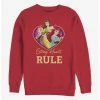 Deals 👍 Disney Princess Strong Hearts Rule Crew Sweatshirt 🌟