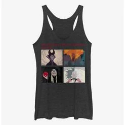 Promo 🥰 Disney Villains Valentine Meme 👧 Girls Tank 🧨