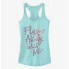 Cheapest 😉 Disney Peter Pan Tink Fly Away With Me 👧 Girls Tank 🔥