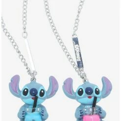 Outlet ⭐ Disney Lilo & Stitch Boba Besties Necklace Set ❤️