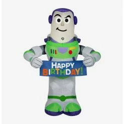 Coupon 😍 Disney Pixar Buzz Lightyear 🎂 Birthday Inflatable Décor 😉