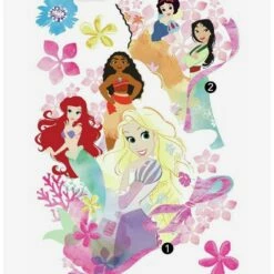 Discount 🎁 Disney Princess Palace Gardens Xl Peel And Stick Wall Decals 🧨
