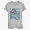Cheap 😀 Disney Raya and the Last Dragon Be Brave Never Waiver 👧 Girls T-Shirt 🥰