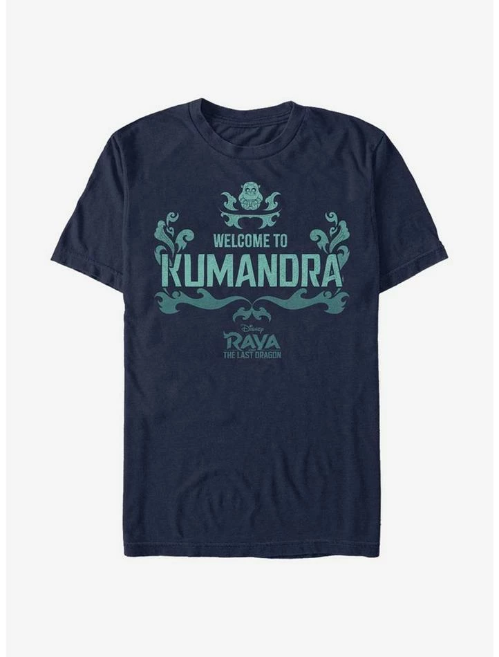 Cheap 🔥 Disney Raya and the Last Dragon Welcome To Kumandra T-Shirt 💯