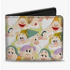 Top 10 😍 Disney Snow White Dwarfs Stacked Bifold Wallet 🛒