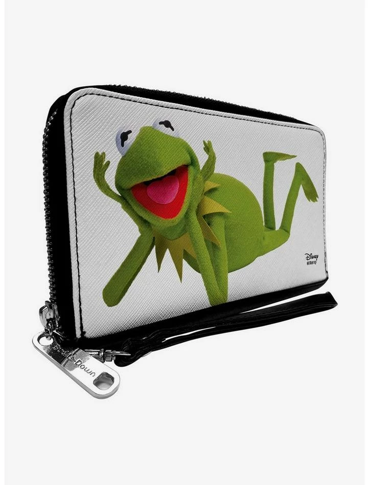Deals ๐ Disney The Muppets Kermit The Frog Pose Zip Around Wallet ๐