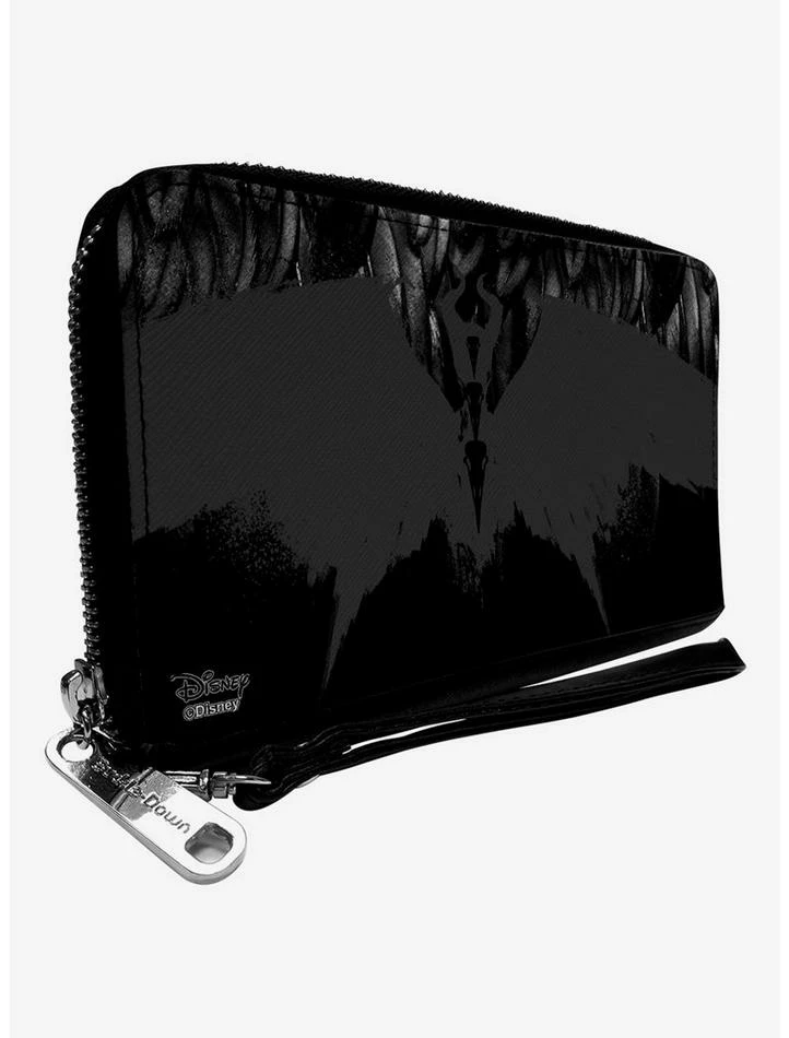 Deals 🥰 Disney Villains Maleficent Silhouette Zip Around Wallet 🤩