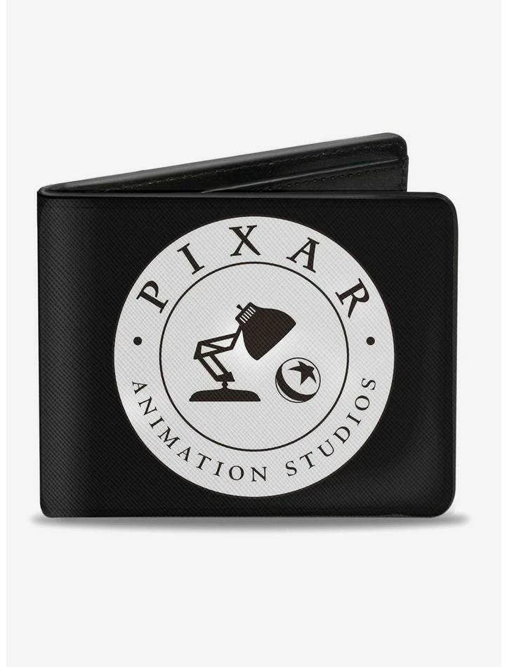 Cheapest ⌛ Pixar Animation Studios Luxo Jr Lamp And Ball Icon Bifold Wallet ❤️